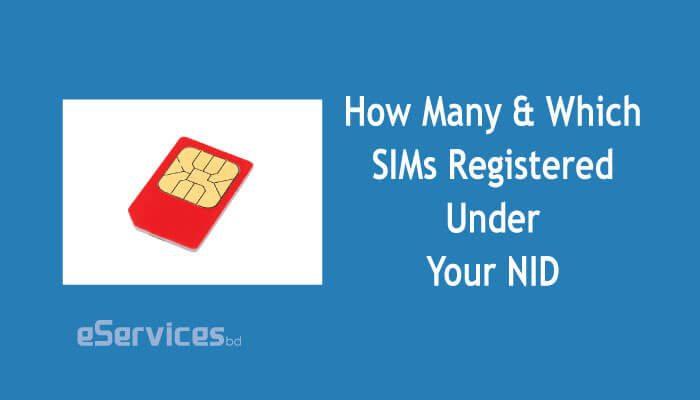 how many sim registered with your nid